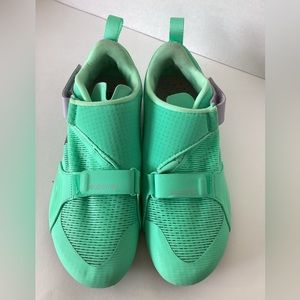 Nike Superrep Cycling Biking Shoes Size 8 Women Teal